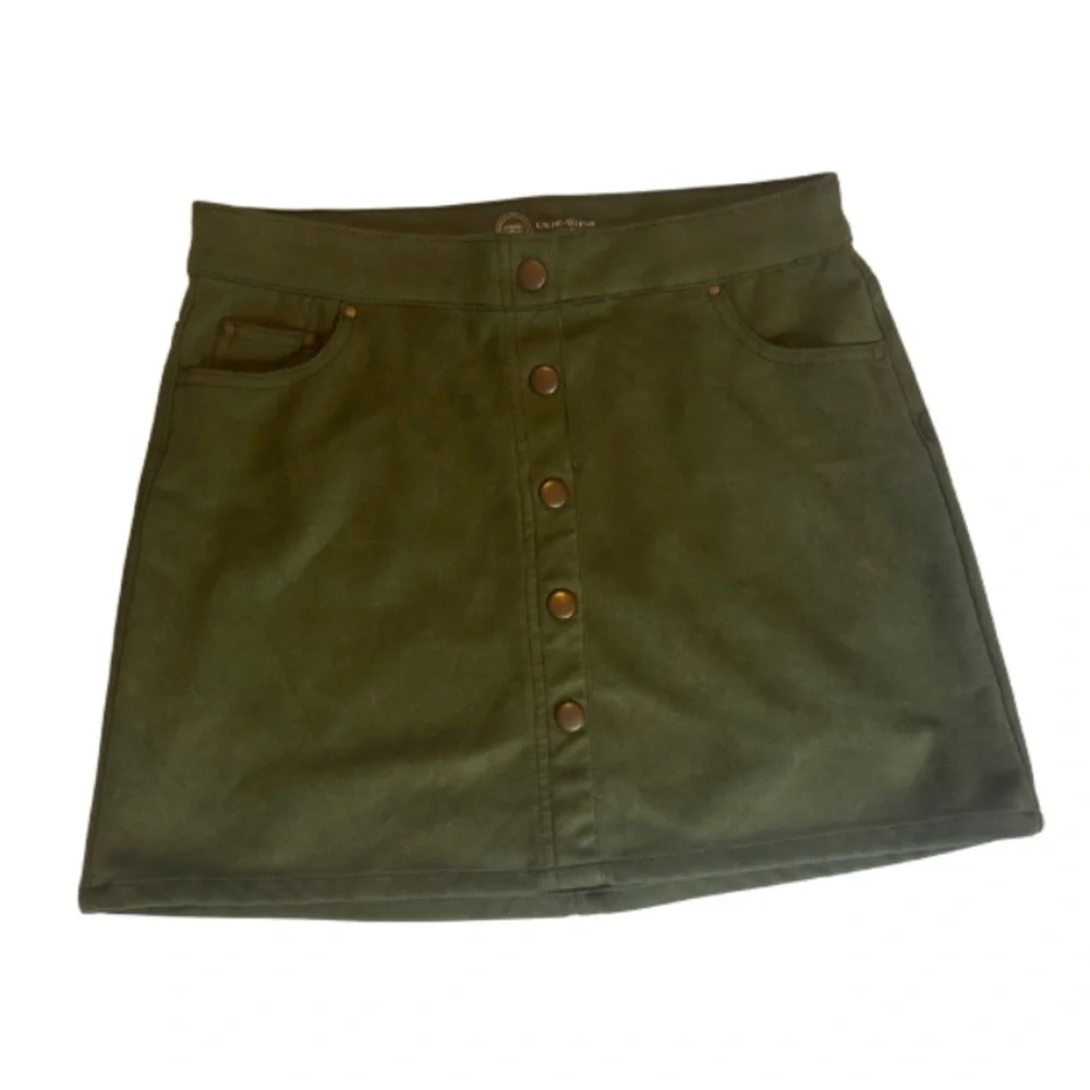 Wonder Nation Olive Green Skirt - Picture 2 of 5